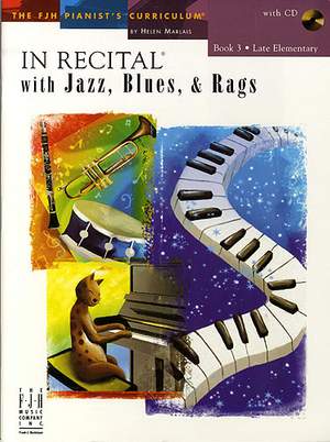 In Recital With Jazz Blues Rags Book 3