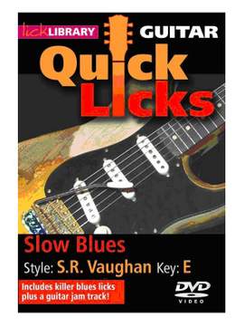Stevie Ray Vaughan: Lick Library - Quick Licks For Guitar