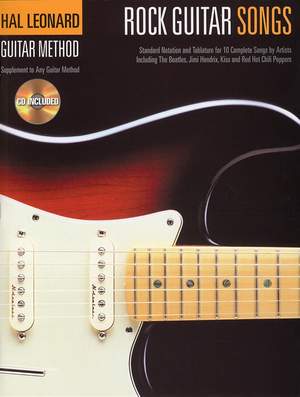 Hal Leonard Guitar Method: Rock Guitar Songs