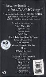 Johnny Cash: The Little Black Songbook: Johnny Cash Product Image