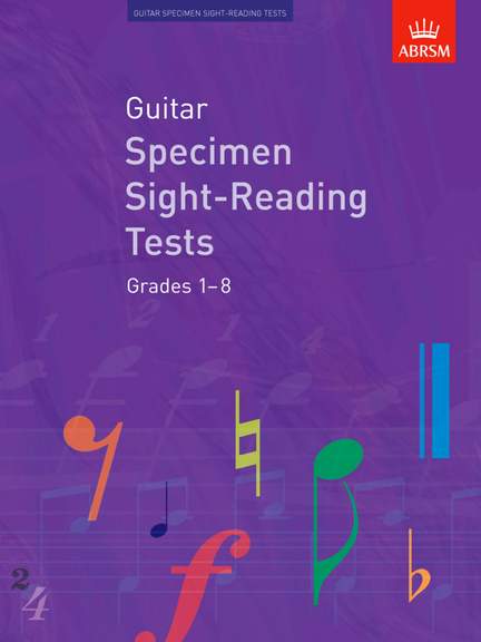 Guitar Specimen Sight-Reading Tests, Grades 1-8