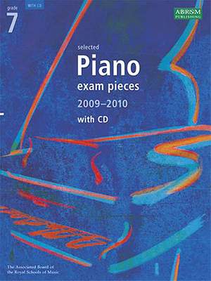 ABRSM Selected Piano Exam Pieces 2009-2010 Gr 7