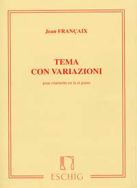 Jean Françaix: Theme et Variations