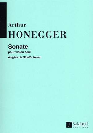 Arthur Honegger: Sonate