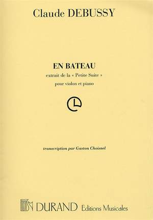 Claude Debussy: En Bateau