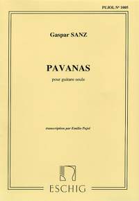 Sanz: Pavanas (Pujol No.1005)