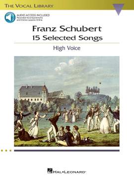 Franz Schubert: 15 Selected Songs - High Voice