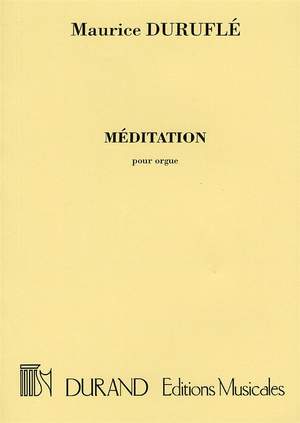 Duruflé: Méditation