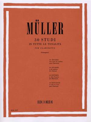 I. Muller: 30 Studi in tutte le tonalità