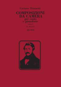 Gaetano Donizetti: Composizioni Da Camera - Volume 1
