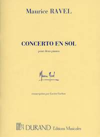 Maurice Ravel: Concerto En Sol
