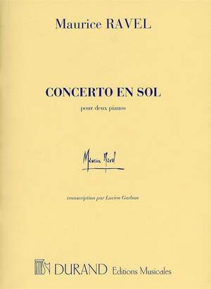 Maurice Ravel: Concerto En Sol