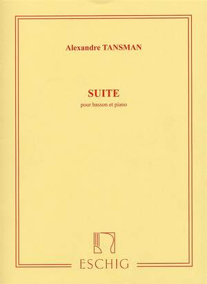 Alexandre Tansman: Suite Pour Basson Et Piano