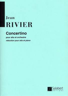 Rivier: Concertino for Viola