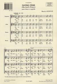Maurice Duruflé: Notre Père Op. 14 (The Lord's Prayer)
