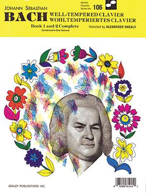 Johann Sebastian Bach Well-Tempered Clavier Books 1 & 2 (World's Favorite Series No. 106)