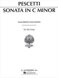 Giovanni Battista Pescetti: Sonata In C Minor For The Harp