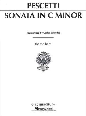 Giovanni Battista Pescetti: Sonata In C Minor For The Harp