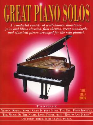 Great Piano Solos - The Red Book