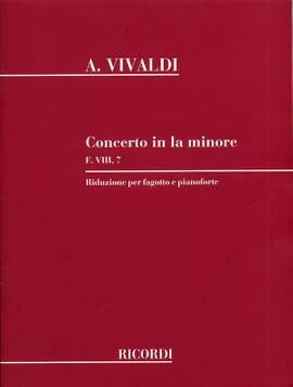Vivaldi: Concerto FVIII/7 (RV497) in A minor (red. A.Ephrikian)
