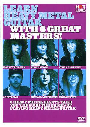 Learn Heavy Metal Guitar with 6 Great Masters!