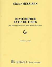 Olivier Messiaen: Quatuor Pour La Fin Du Temps