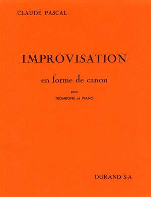 Claude Pascal: Improvisation En Forme De Canon