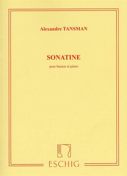 Tansman: Sonatine