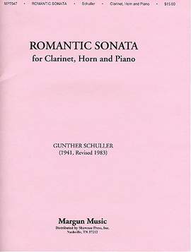 Gunther Schuller: Romantic Sonata