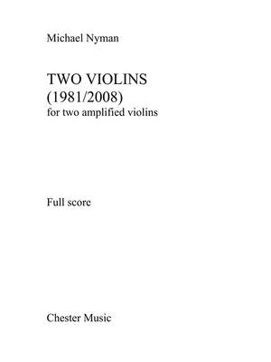 Michael Nyman: Two Violins