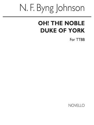 Oh! The Noble Duke Of York (TTBB)