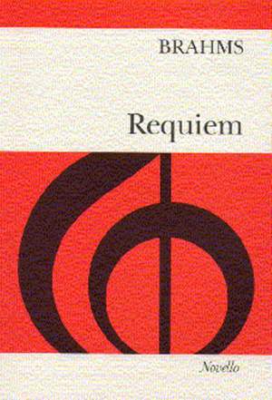 Johannes Brahms: Requiem Op.45 (Novello Vocal Score)