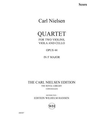 Carl Nielsen: String Quartet Op.44 in F Major