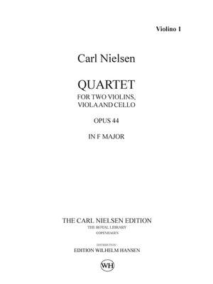 Carl Nielsen: String Quartet Op.44 In F Major