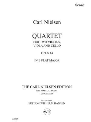 Carl Nielsen: String Quartet Op.14 In E Flat