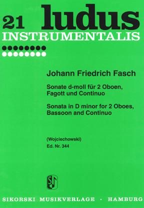 Johann Friedrich Fasch: Sonate für 2 Oboen, Fagott und Continuo