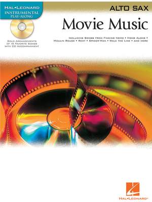 Hal Leonard Instrumental Play-Along: Movie Music (Alto Saxophone)