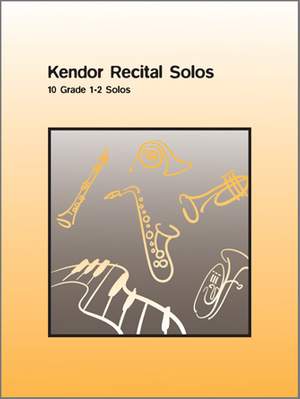 Kendor Recital Solos - Alto Saxophon - Piano Acc