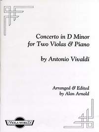 Antonio Vivaldi: Concerto In D Minor For Two Violas And Piano
