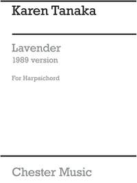 Karen Tanaka: Lavender (1989 Version)