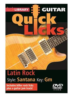 Carlos Santana: Guitar Quick Licks - Carlos Santana
