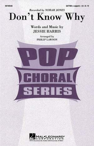 Jesse Harris: Don't Know Why