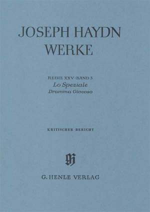 Haydn, J: Lo Speziale - Dramma Giocoso
