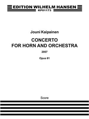 Kaipainen, J: Horn Concerto (Full Score)