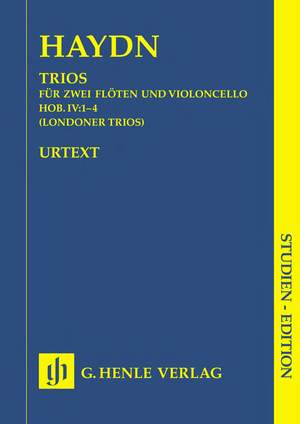 Haydn, J: Londoner Trios Hob. IV:1–4