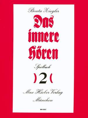 Das Innere Hren Spielbuch 2 Fr Klavi