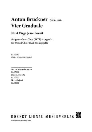 Bruckner: Graduale for mixed choir No. 4: Virga Jesse floruit