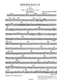 Johann Rosenmüller: Sonata 2 e-Moll a 2