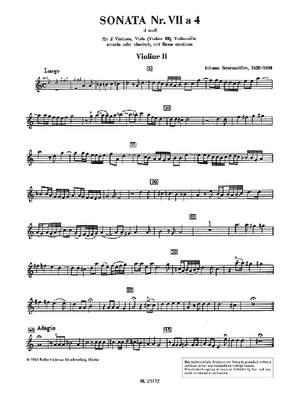 Johann Rosenmüller: Sonata 7 d-Moll a 4