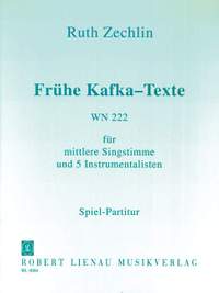 Ruth Zechlin: Frühe Kafka-Texte WN 222